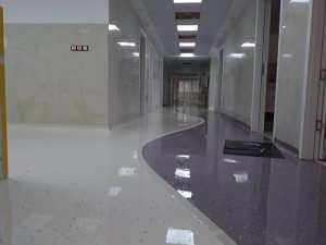 کفپوش دکوراتیو بیمارستان تامین اجتماعی شهر کرد