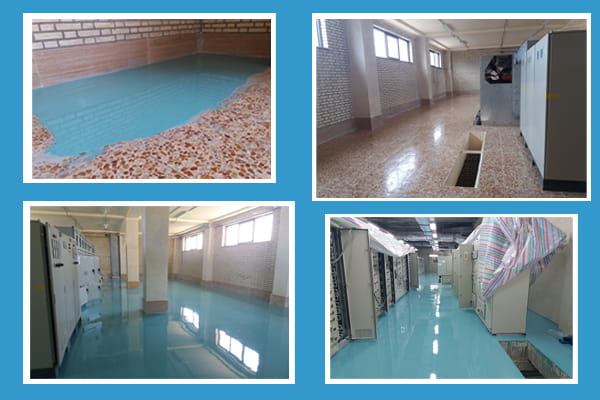 نصب کفپوش اپوکسی روی بتن و سرامیک