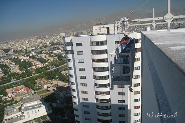 اجرای رنگ نمای ساختمان