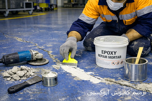 ترمیم کفپوش اپوکسی